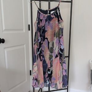 Nicole Miller Studio Colorful Floral Print Dress Size 6